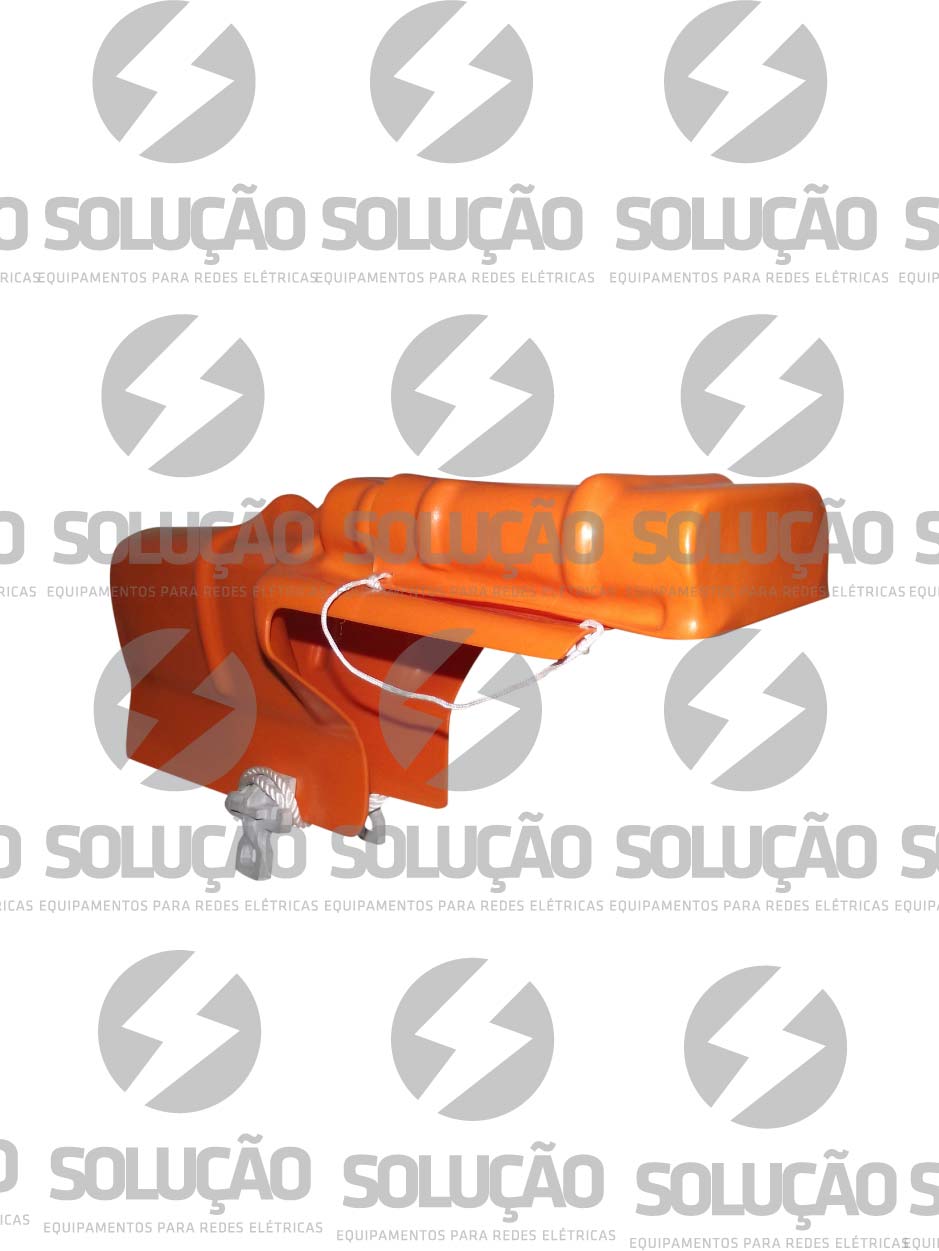 Cobertura protetora para cruzeta com isolador pilar - REF: ROT22284-2 | Indigo Safety