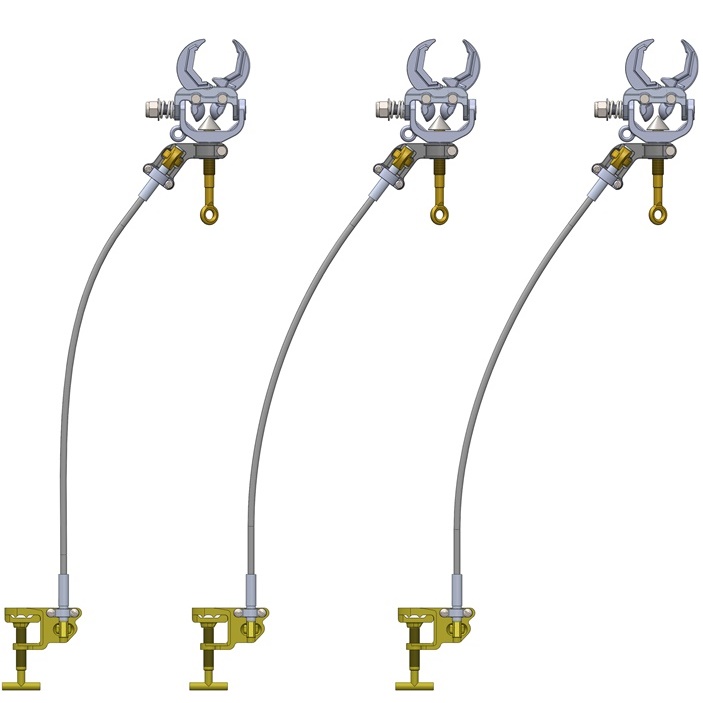 Conjunto de aterramento e curto-circuitamento temporário para linha de transmissão até 500 kv - REF: SE28553-2 | Indigo Safety
