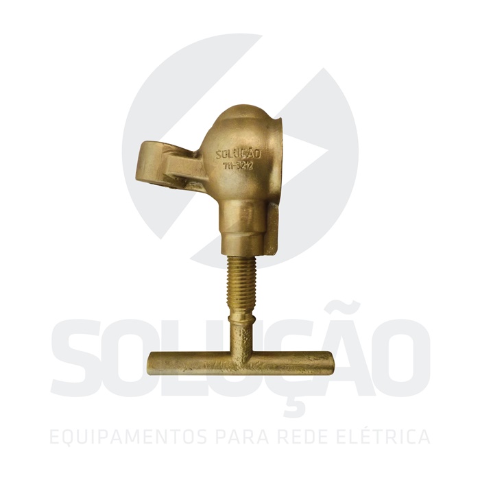 Grampo pino bola parafuso t conector roscado - REF: SE711-3431T | Indigo Safety