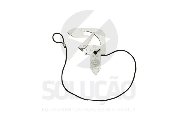 Presilha de segurança em aço antiqueda de cartucho - REF: SE5863 | Indigo Safety